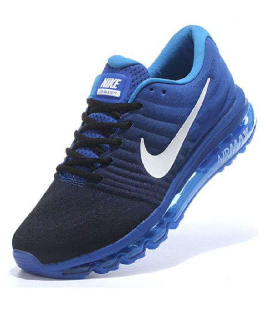 Nike Airmax 2017 Blue Running Shoes - Buy Nike Airmax 2017 Blue Running Shoes Online at Best ...