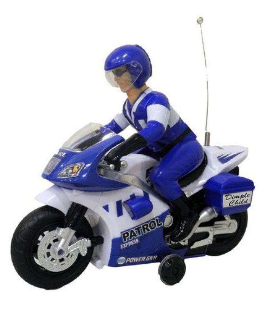 remote control police bike