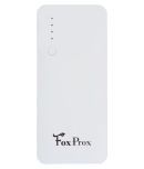 FoxProx FX-1010-White-Grey 10000 -mAh Li-Ion Power Bank White