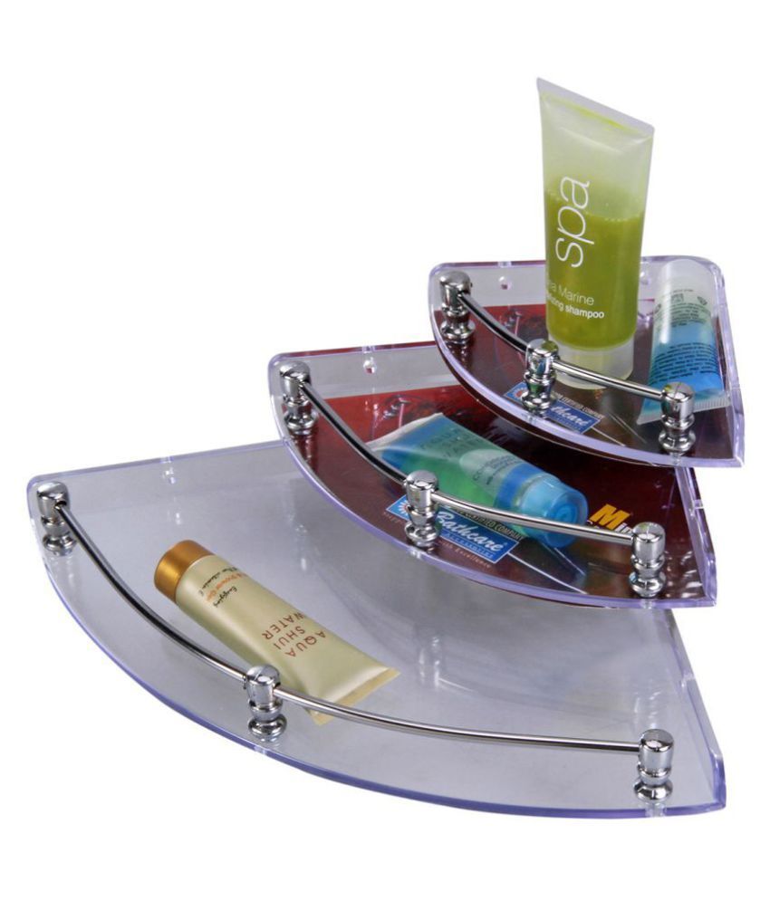 Buy SSS Transparent Acrylic Corner Set Set of 3 pcs Acrylic Wall