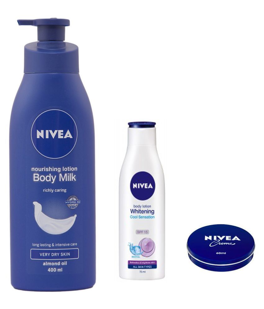 Nivea BODY MILK NOURISHING+SENSATION Body Lotion SPF 15 ( 400 ml ) Buy