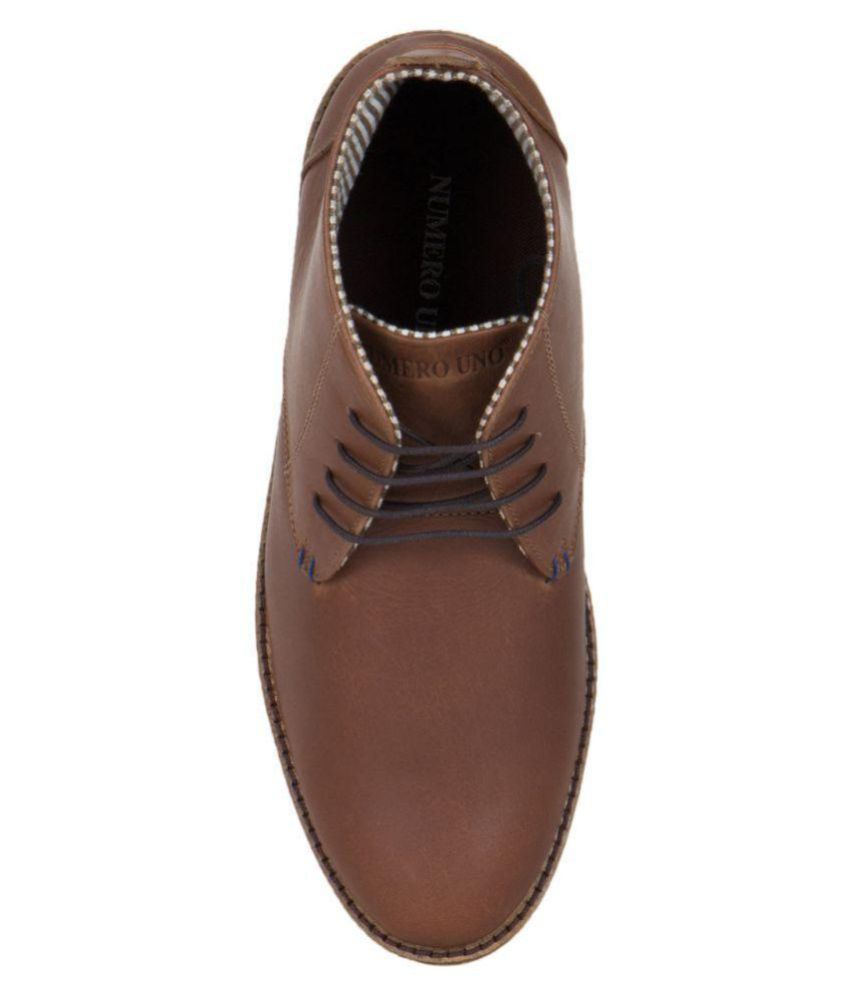 numero uno boots brown