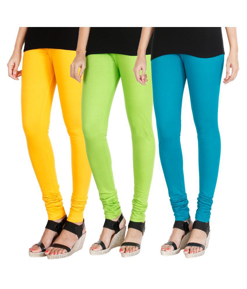 Hirshita Cotton-Lycra 4-Way Normal Cut Solid / Plain Ankle Length Legging  for Women | Udaan - B2B Buying for Retailers