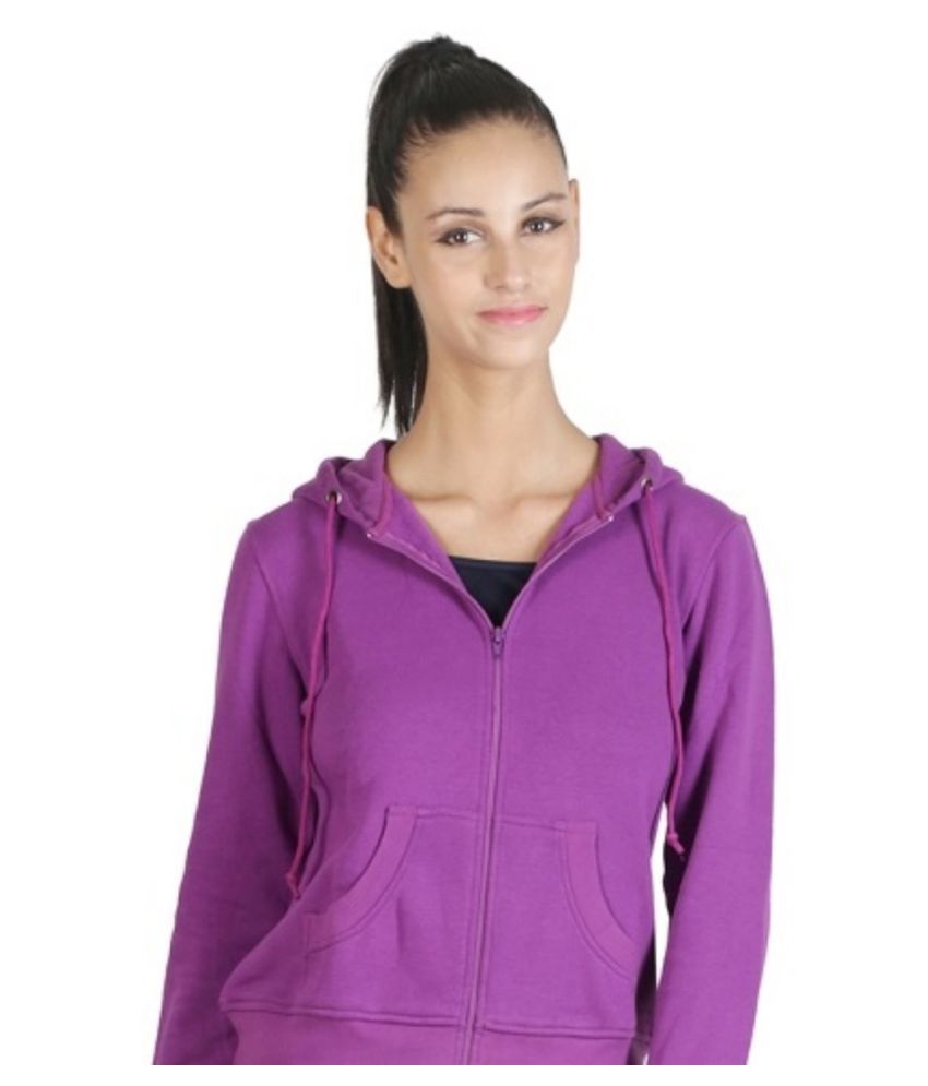 Buy Purple State Fleece Purple Short Coats Online at Best Prices in ...