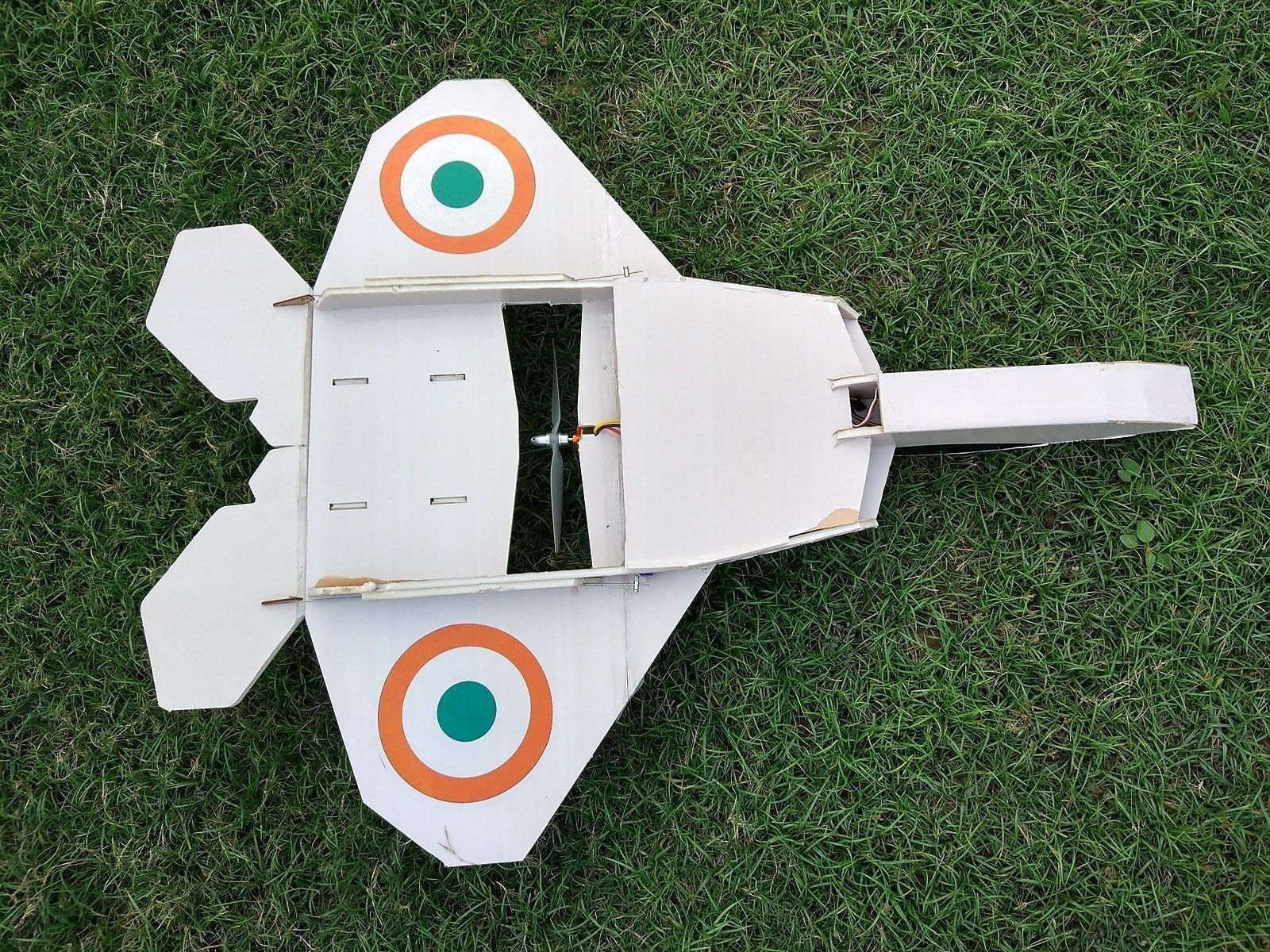FT22 Raptor Lasercut RC Radio Control Plane kit As on FliteTest Speed