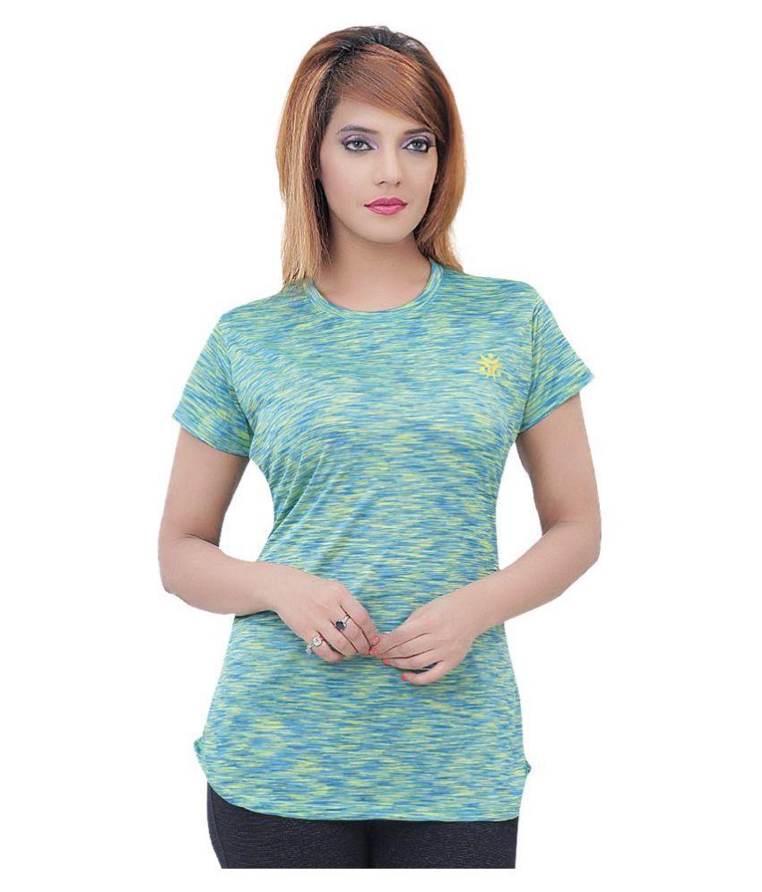 Buy AREENA Nylon T Shirts Green Online at Best Prices in India Snapdeal