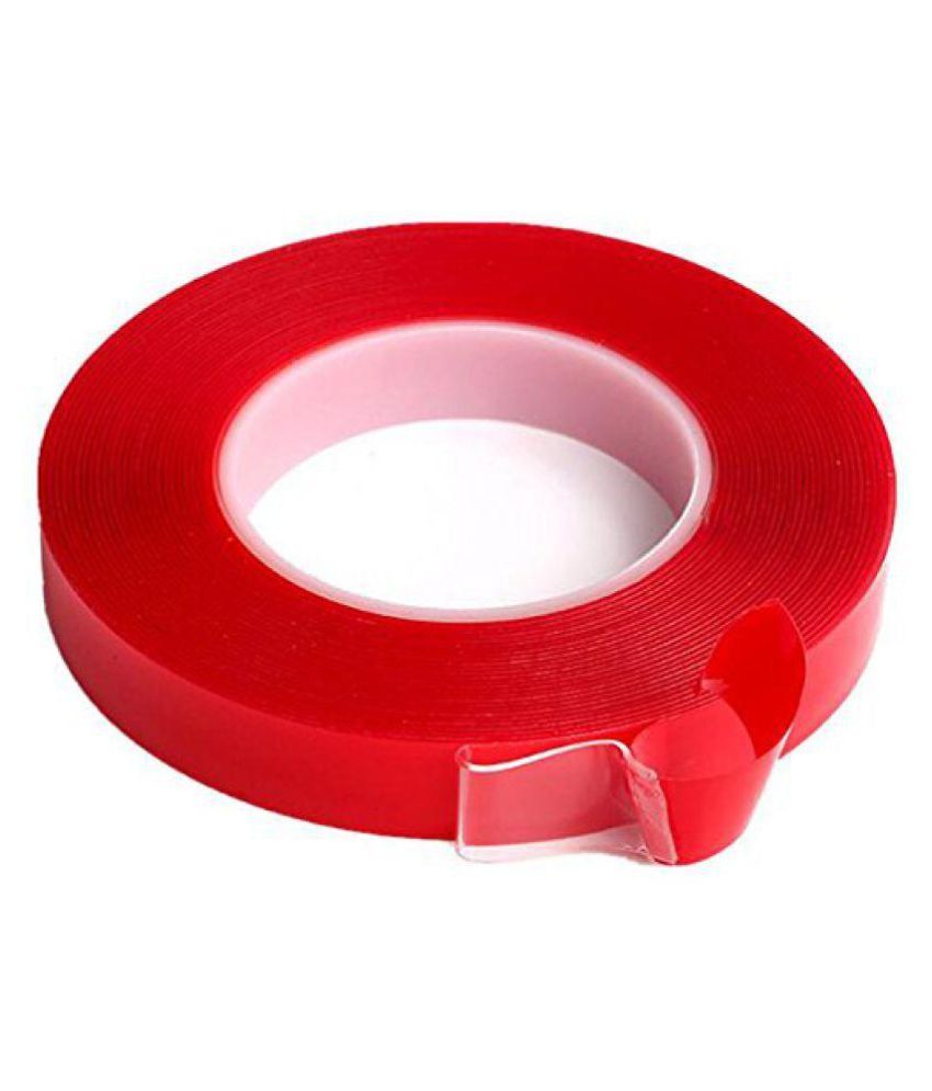 Teflon 24 mm Width Strong Acrylic Adhesive Clear Double Sided Tape For