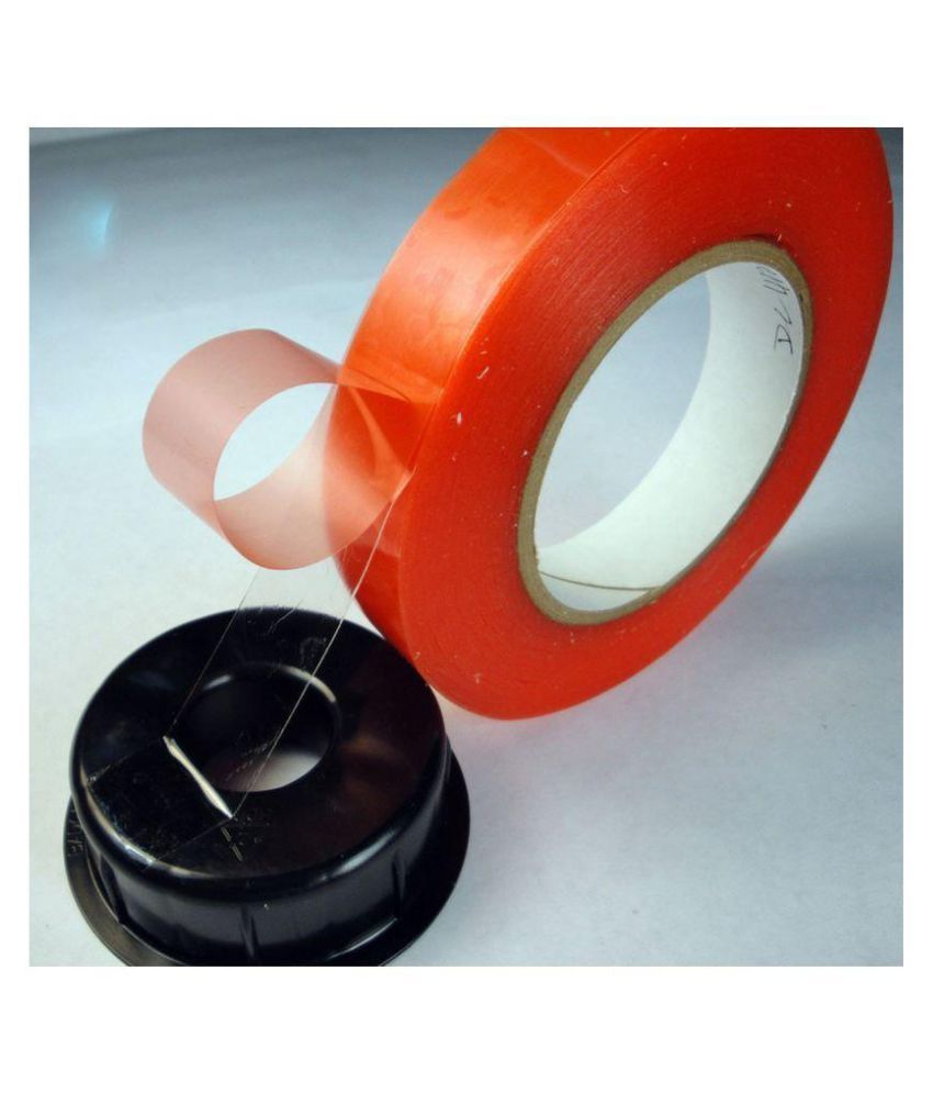 Teflon 24 mm Width Strong Acrylic Adhesive Clear Double Sided Tape For