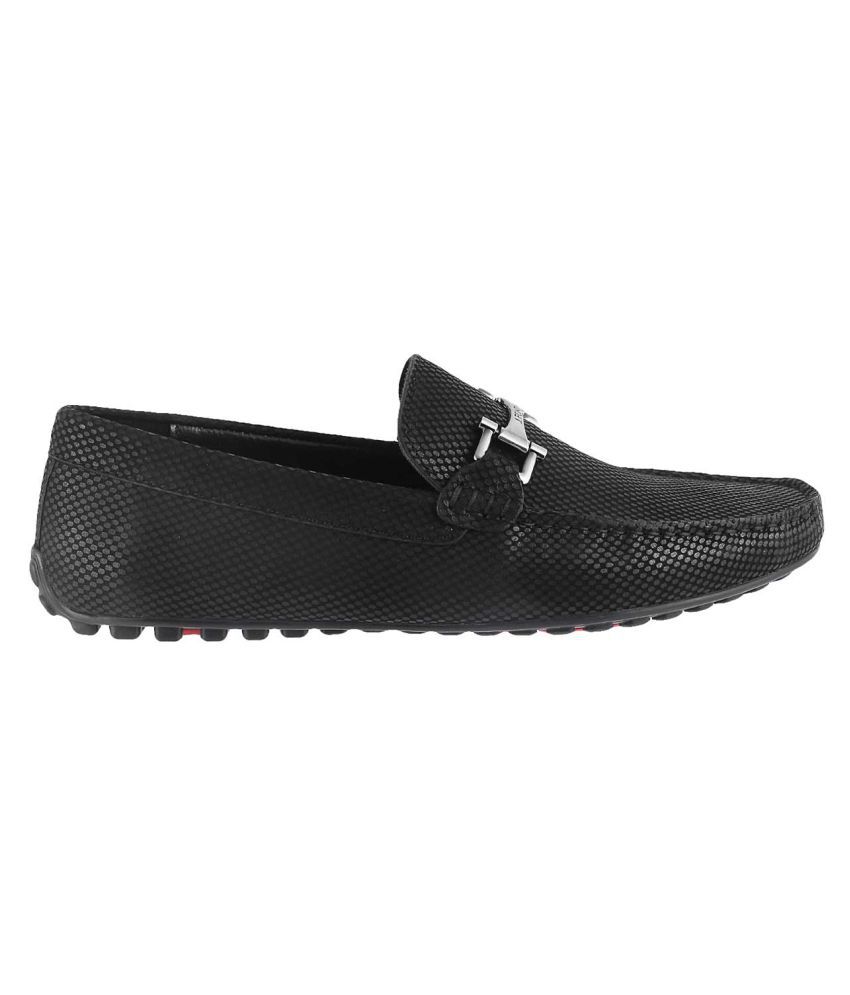 J Fontini BLACK Loafers - Buy J Fontini 