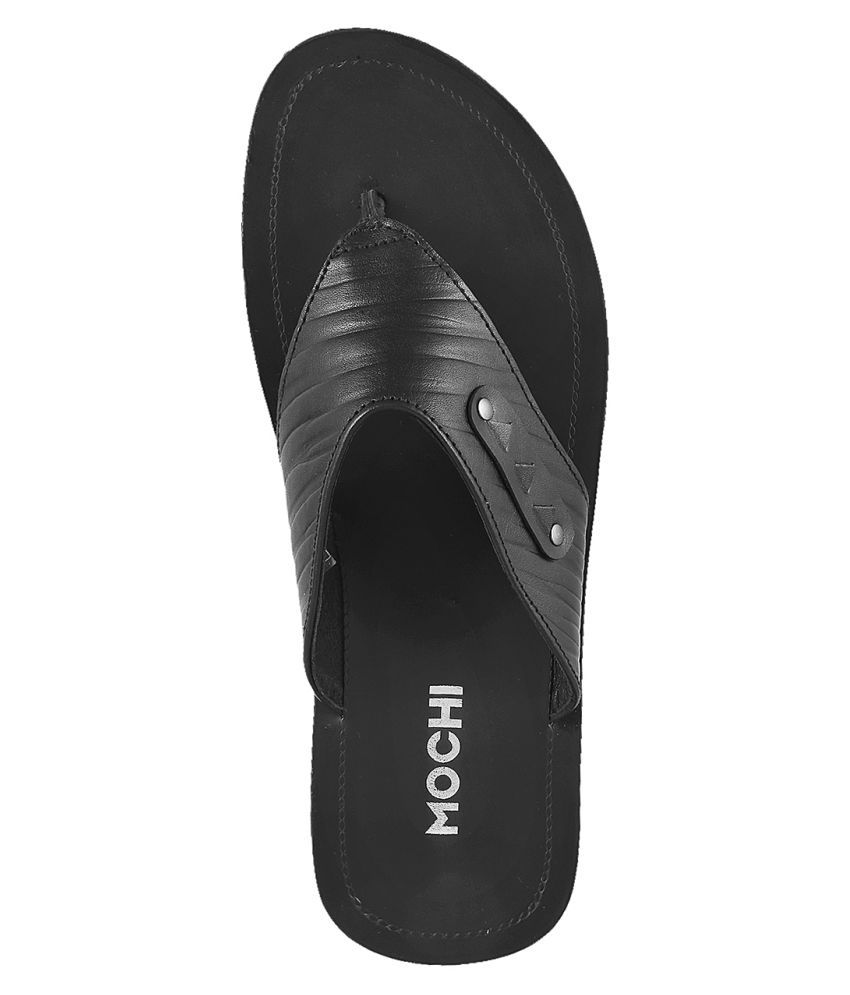 mochi black sandals