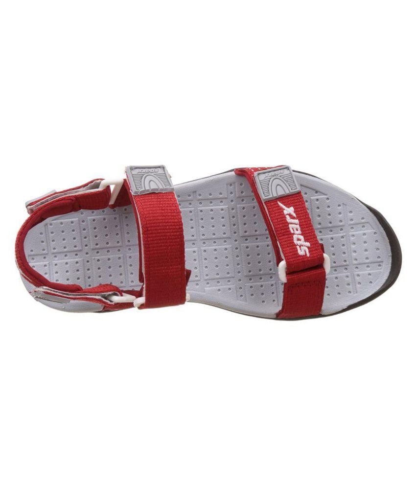 sparx sandals red