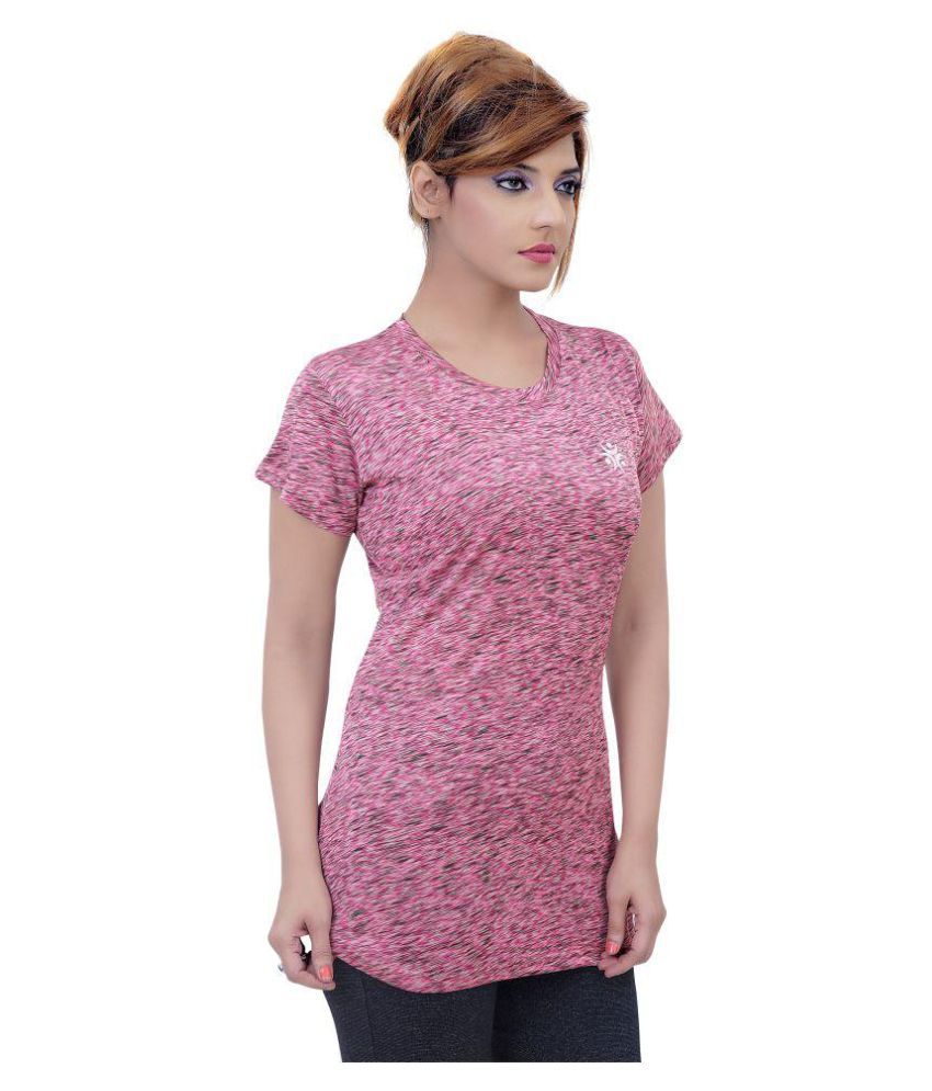 Buy AREENA Nylon T Shirts - Purple Online at Best Prices in India ...