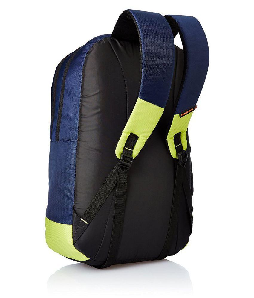 fastrack blue backpack