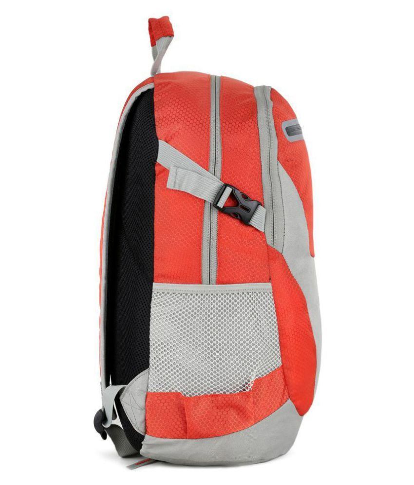 orange computer bag