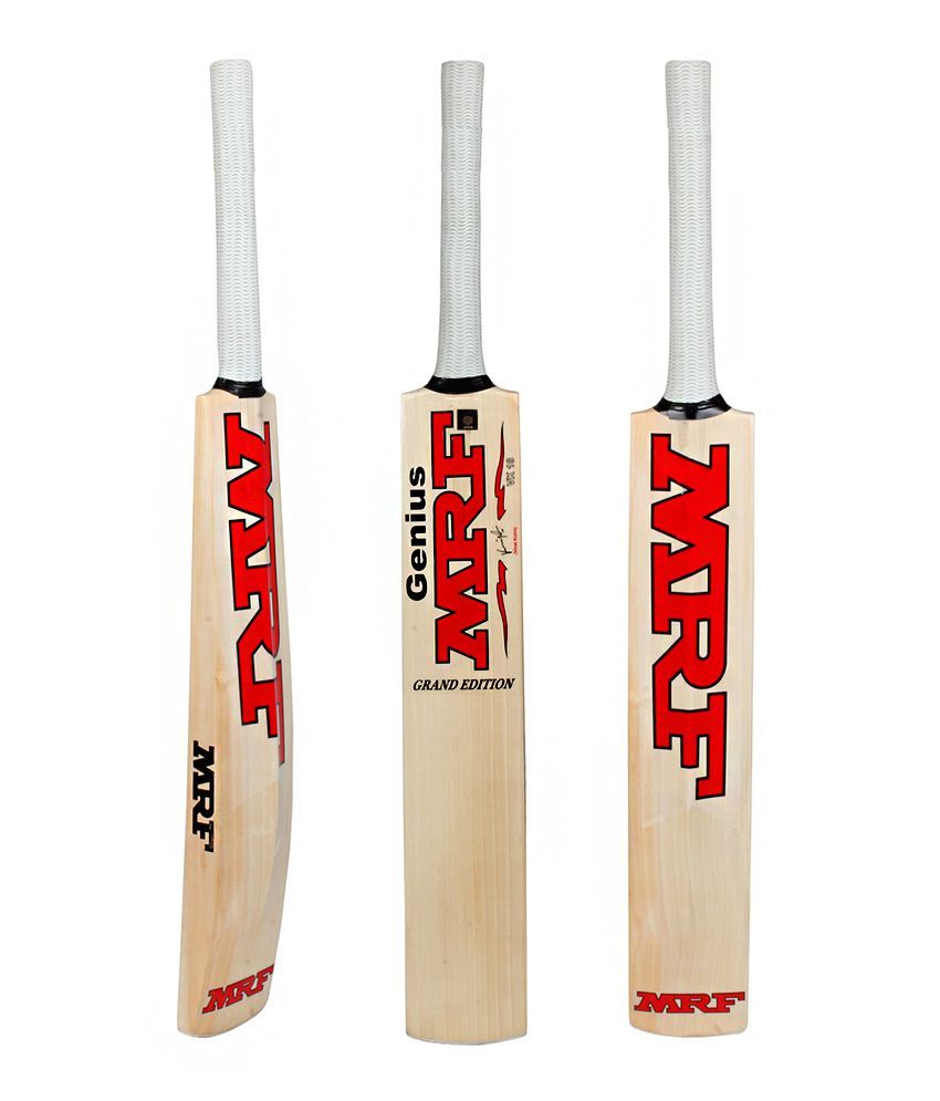 MRF Genius Test (Virat's signature) Popular Willow Cricket Bat ( For