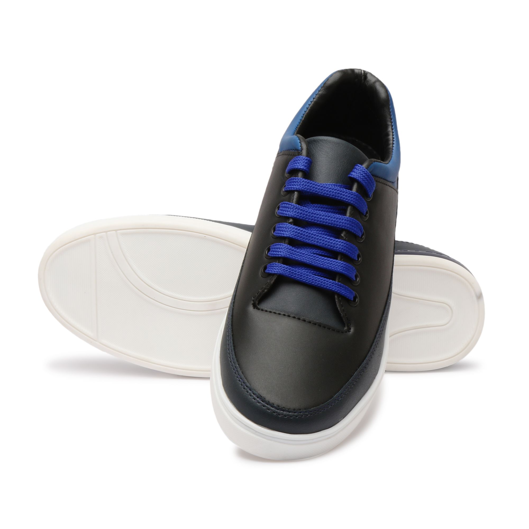 Stylemint Blue Lace Sneakers Black Casual Shoes - Buy Stylemint Blue ...