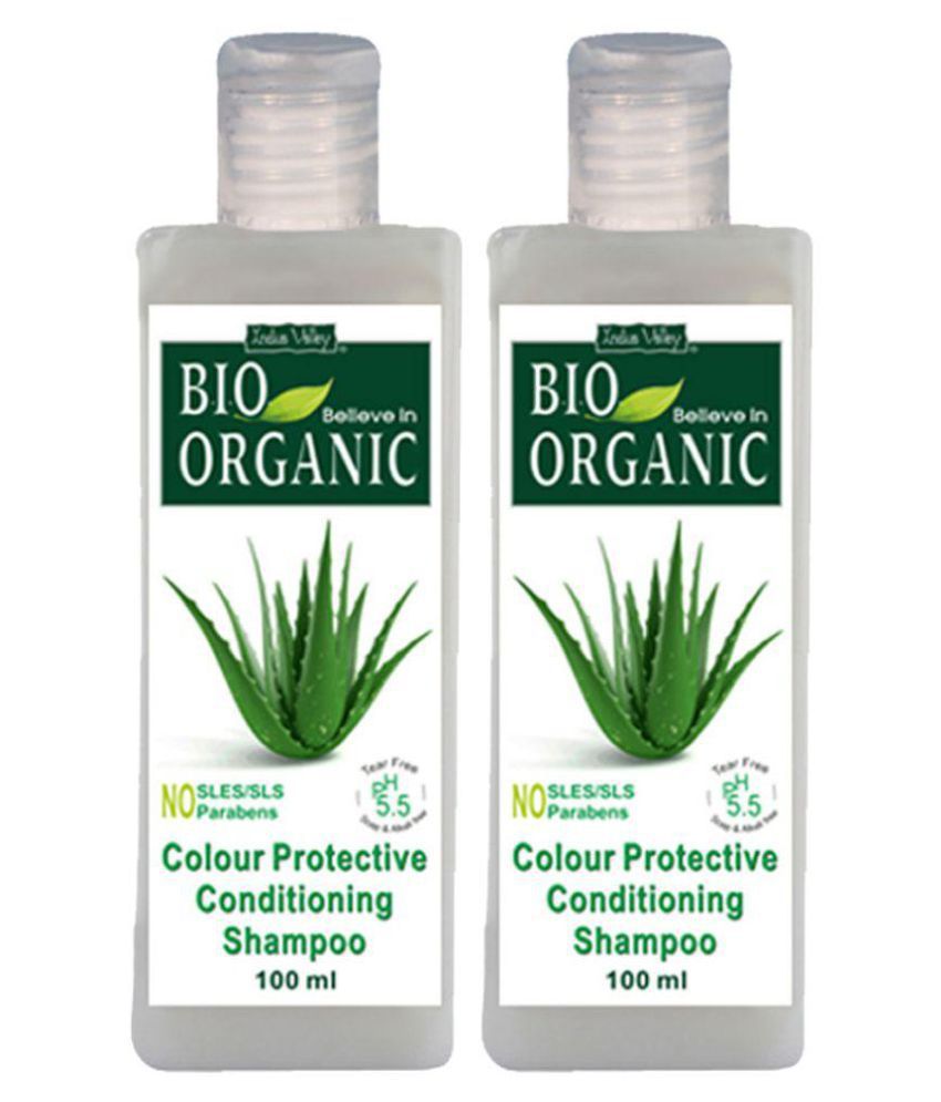 Indus Valley Bio Organic Colour Protective Shampoo Shampoo 100 mL Pack of 2