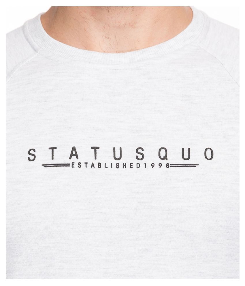 status quo brand sweatshirt