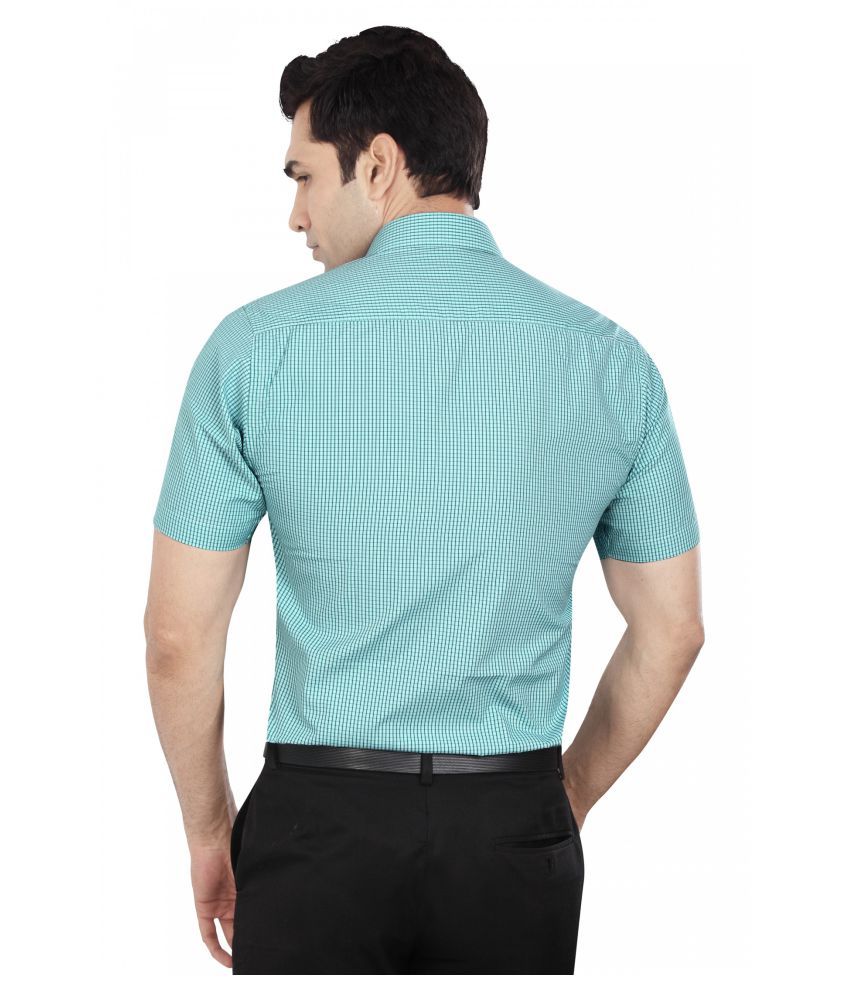 turquoise blue formal shirt