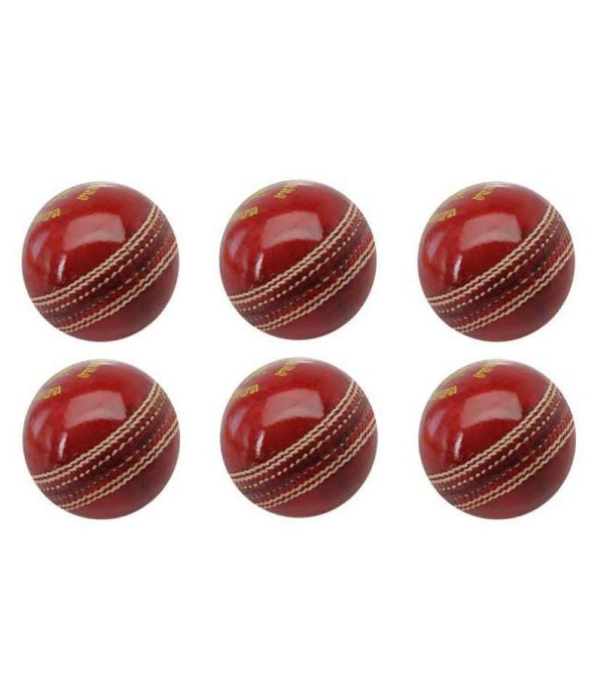 Tima Sports Paradise Genuine Leather Cricket Ball Set Of 6 Buy Online