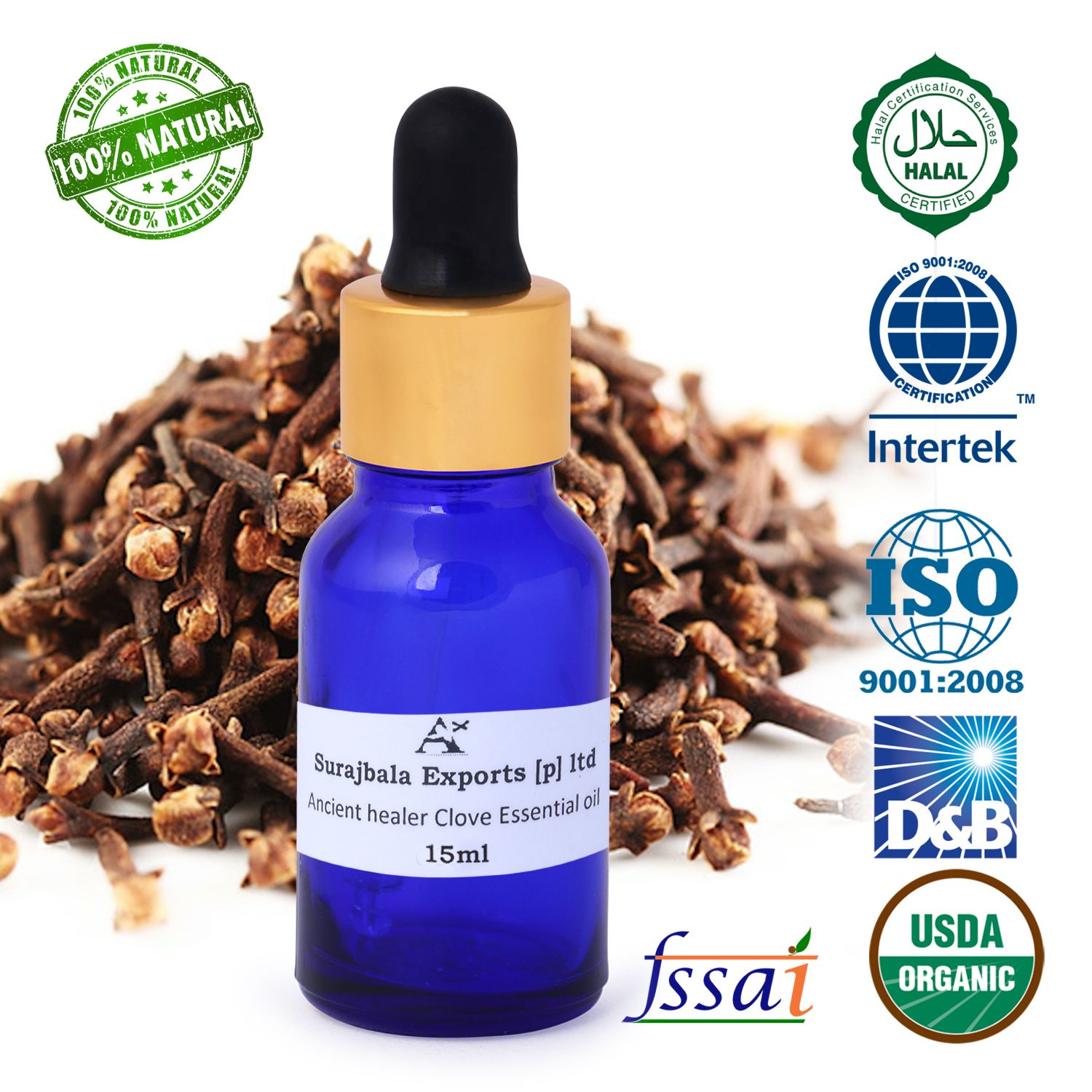 Ancient Healer clove Essential Oil With Dropper 15 ml Buy Ancient