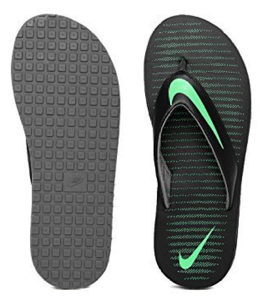 nike 1 black thong flip flop
