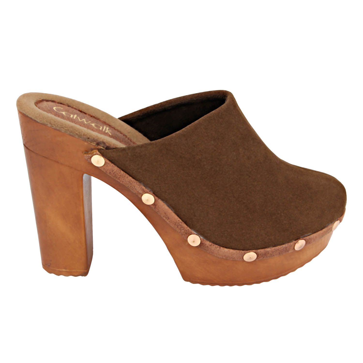 khaki canvas pumps