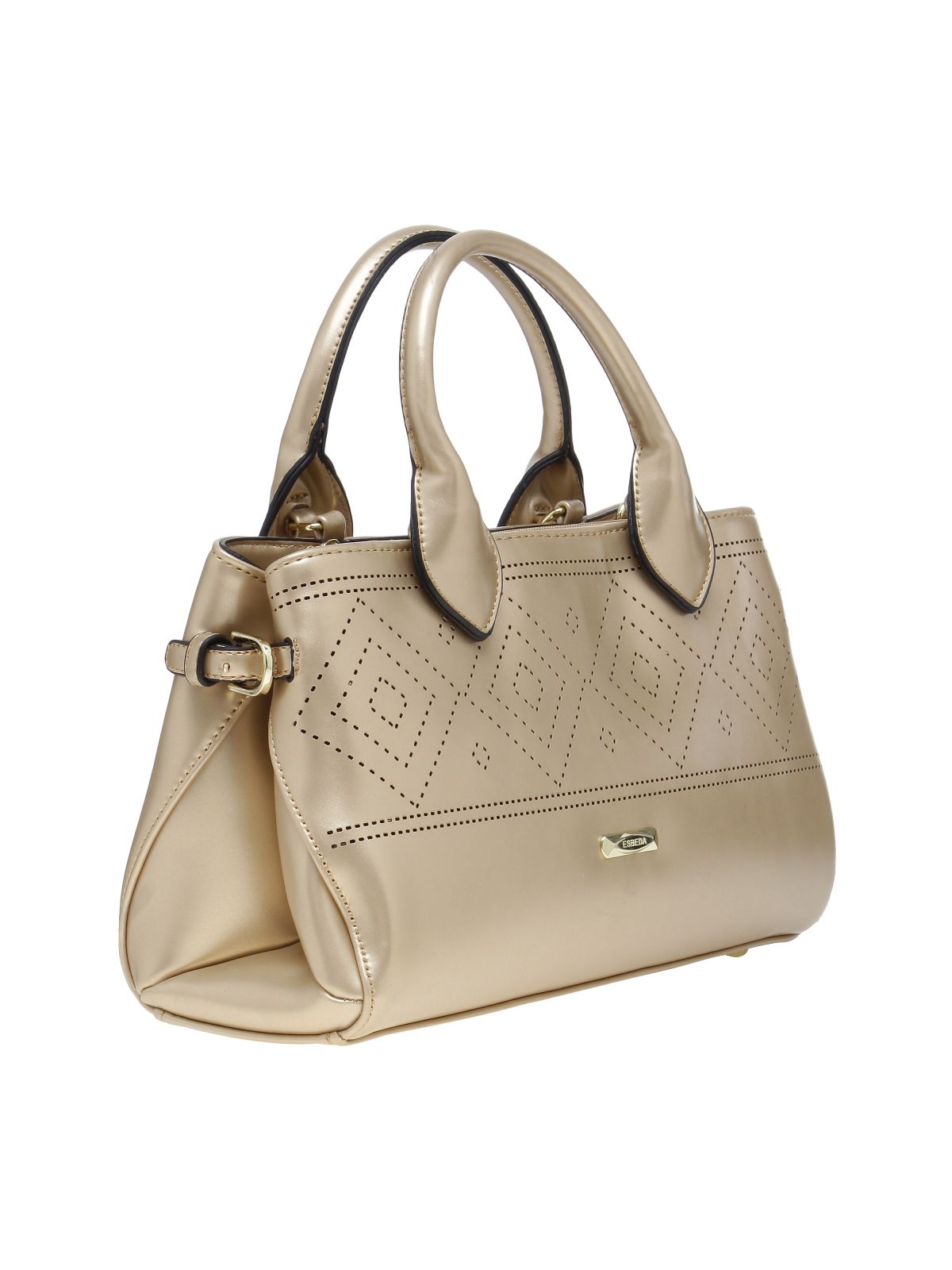ESBEDA Gold P.U. Shoulder Bag - Buy ESBEDA Gold P.U. Shoulder Bag Online at Best Prices in India 