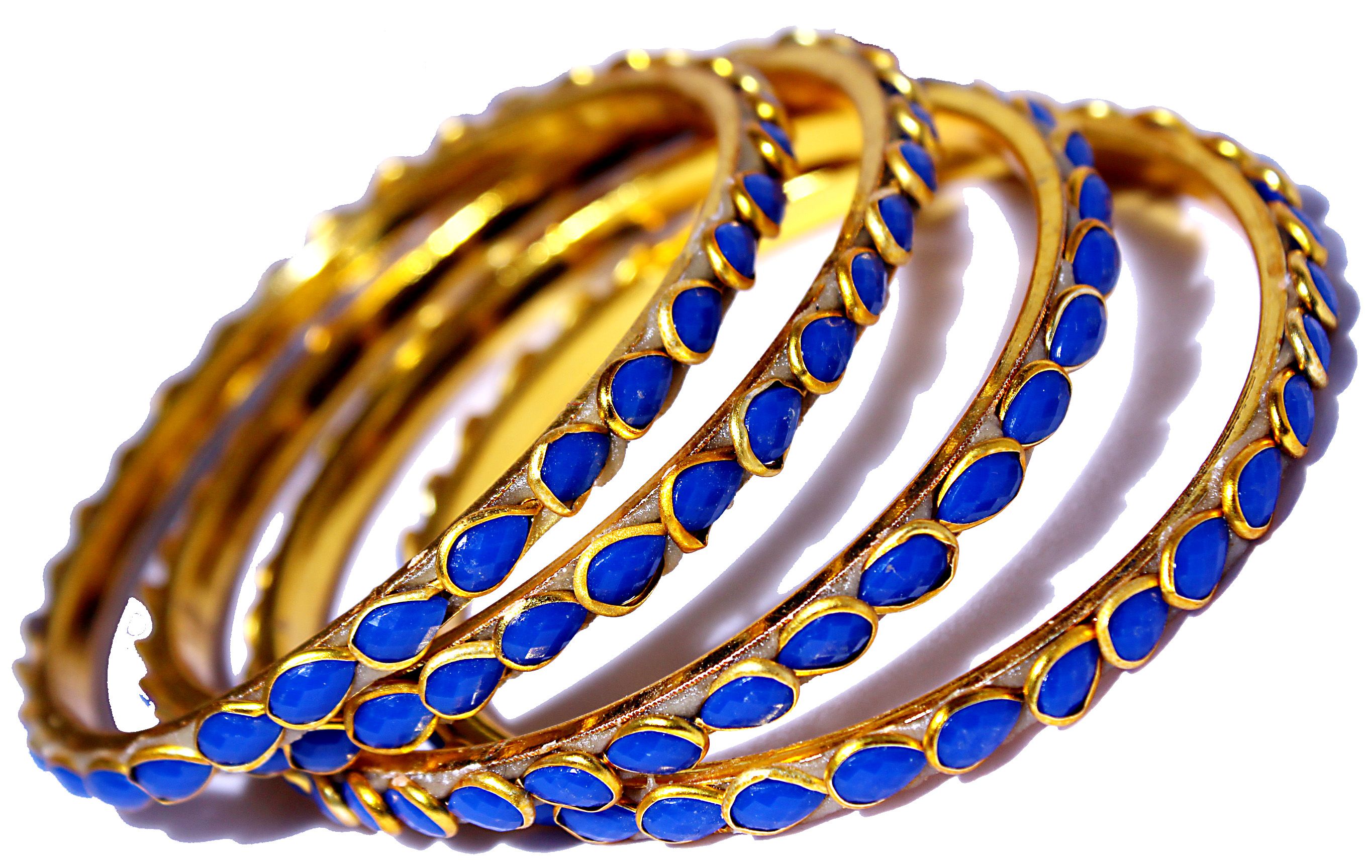 Pearl Blue Safayer Pacchi Bangles handmade Latest Jaipur Balaji Collection hot Jewelry C15002