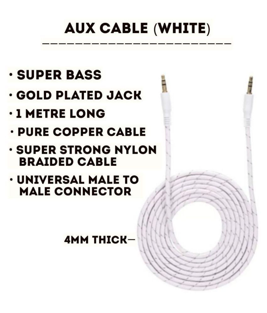     			Profusse Aux Cable Multi - 1 Meter