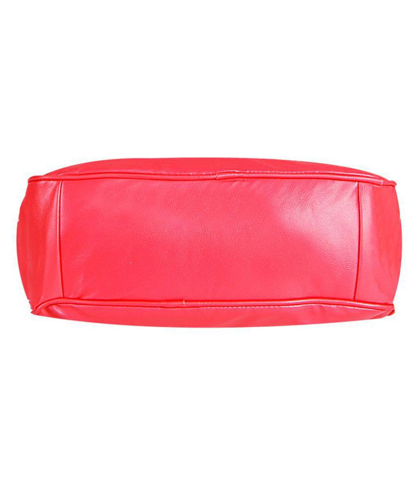 Howdy Red Faux Leather Shoulder Bag - Buy Howdy Red Faux Leather ...