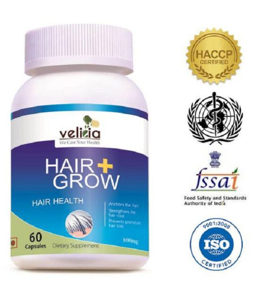 Velicia Hair Growth Supplement For Healthy Hair 60 Capsule Capsule