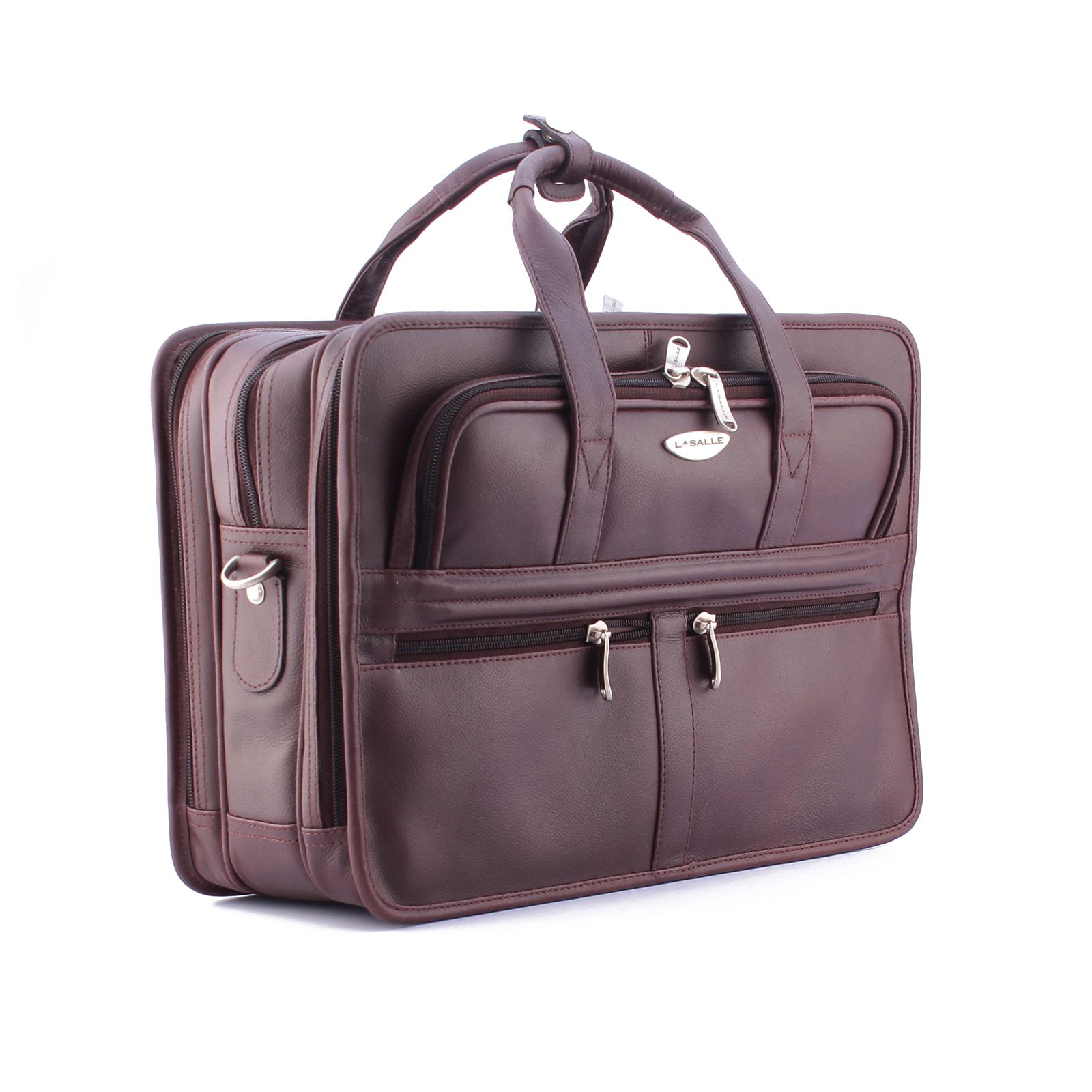 LASALLE Brown Laptop Bags - Buy LASALLE Brown Laptop Bags Online at Low ...