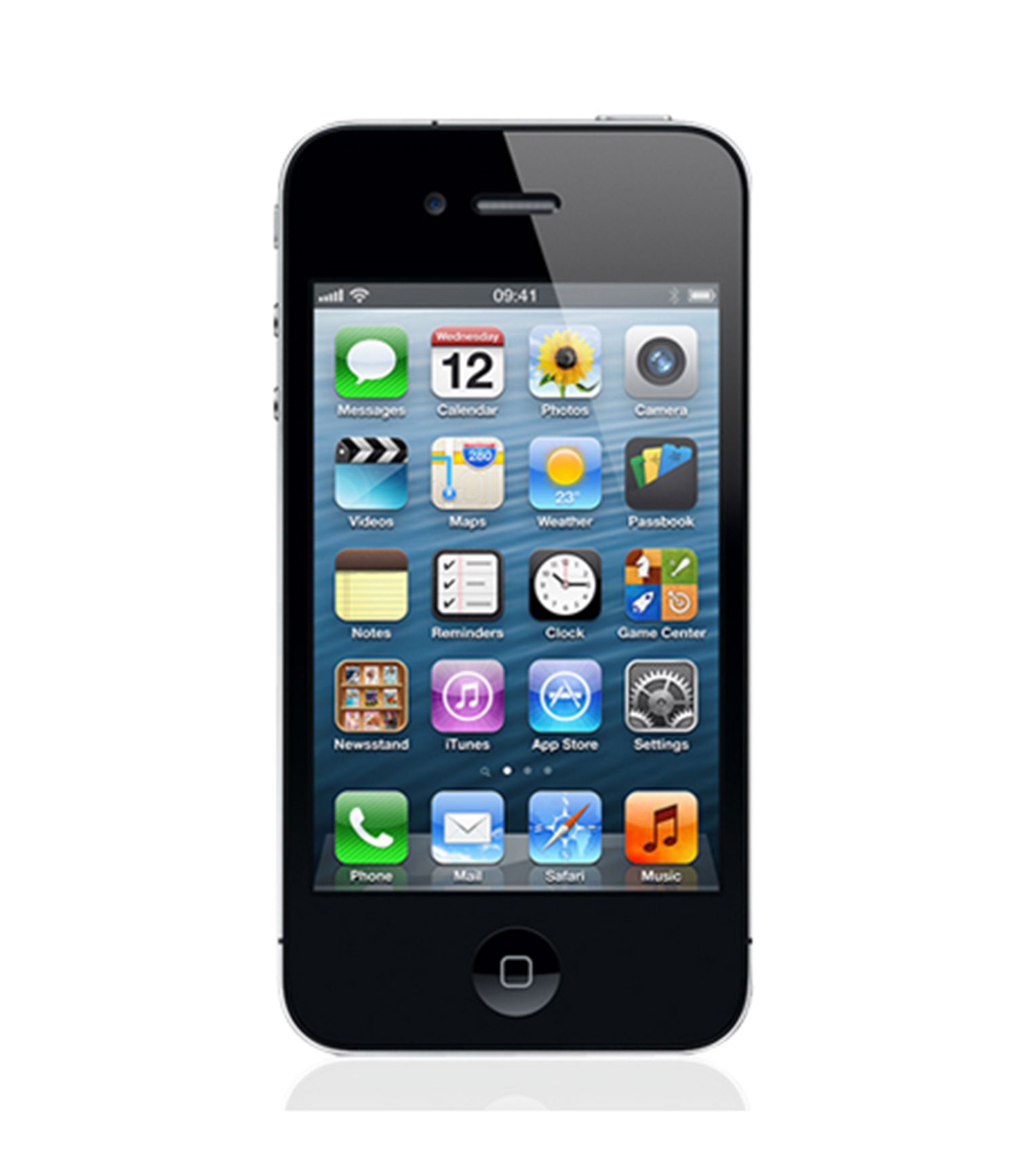 iPhone iPhone 4s ( 16GB , 512 MB ) Black Mobile Phones ...