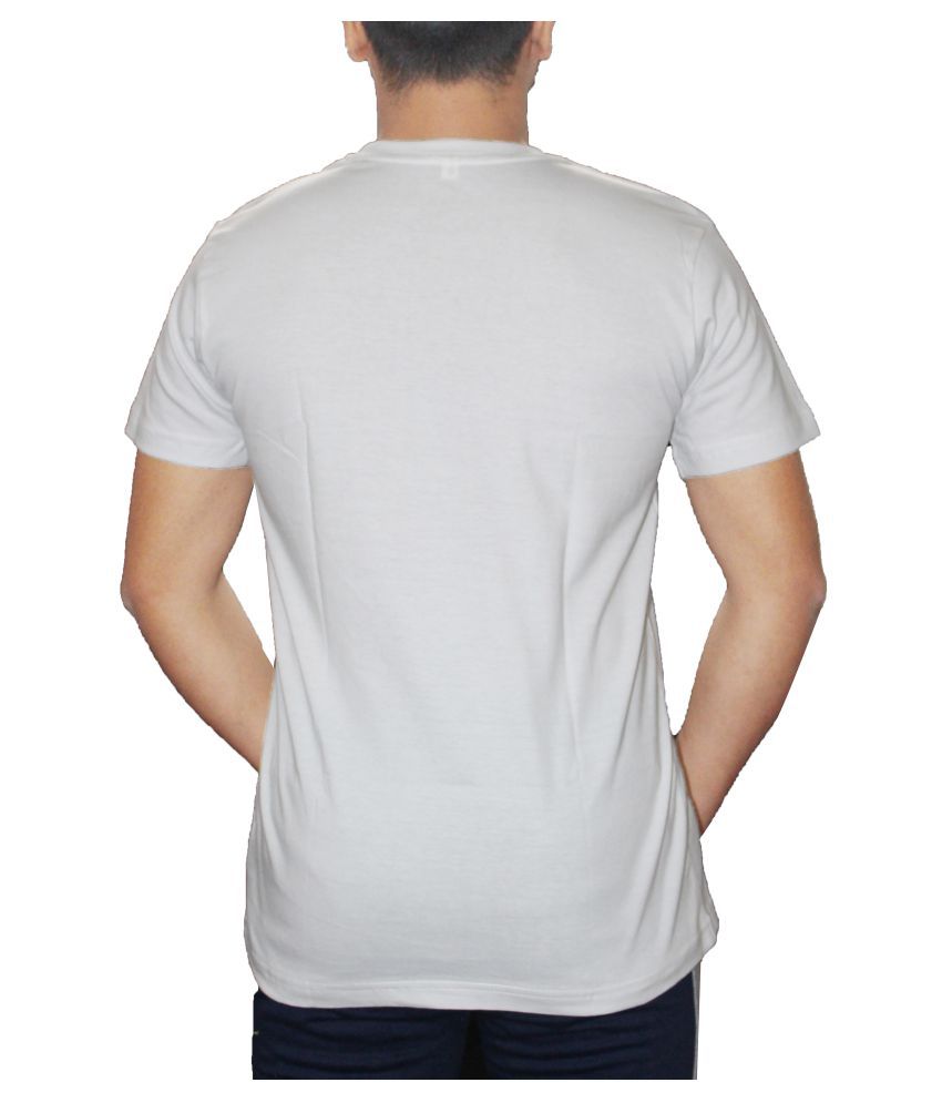 Diaz White Round T-Shirt Pack of 1 - Buy Diaz White Round T-Shirt Pack ...