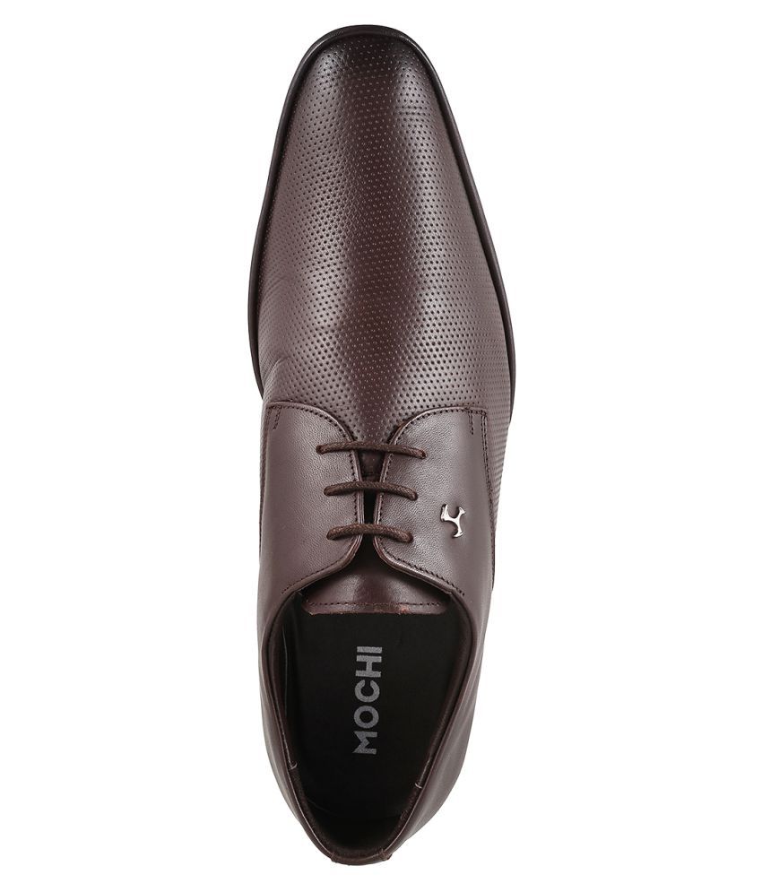 mochi brown formal shoes
