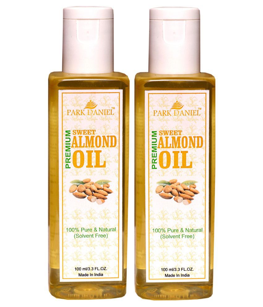     			Park Daniel 100% Pure & Natural Premium Almond Oil Hair Oil 100 ml Pack of 2