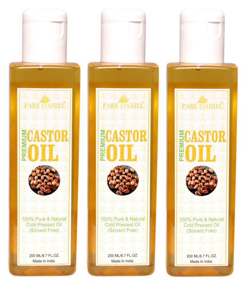     			Park Daniel 100% Pure & Natural Premium Castor Oil Hair Oil 200 mL Pack of 3