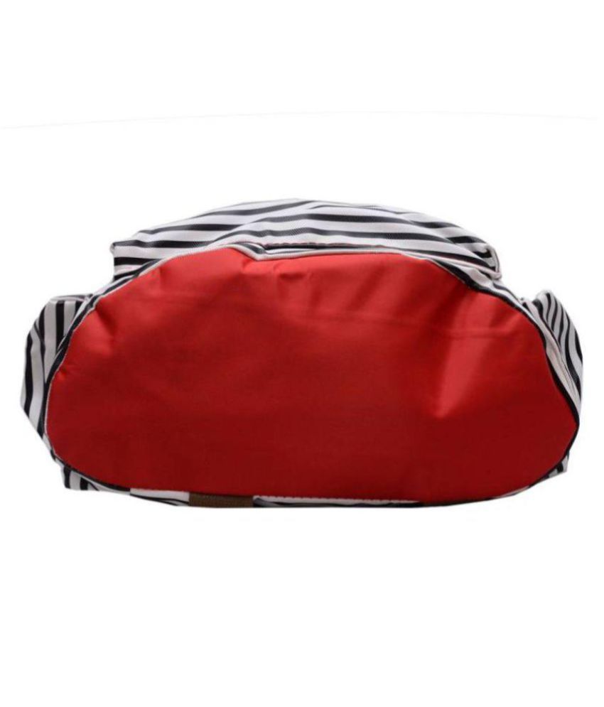 cute backpack red with lining design Buy Online at Best Price in India