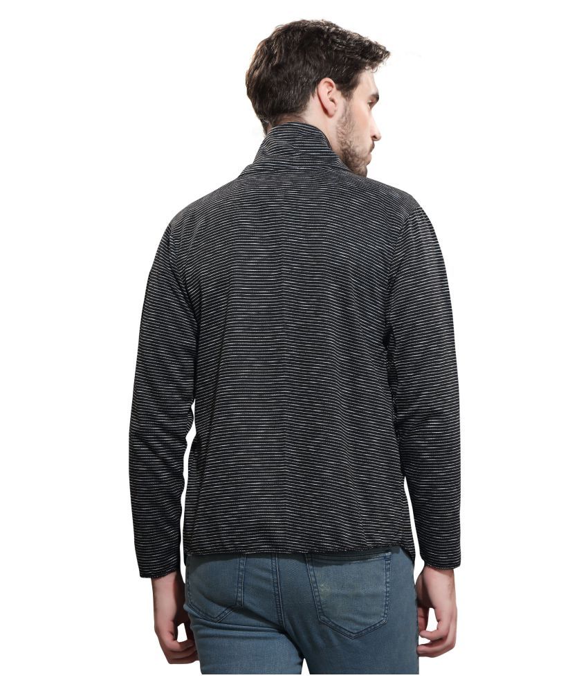 black shawl sweater mens