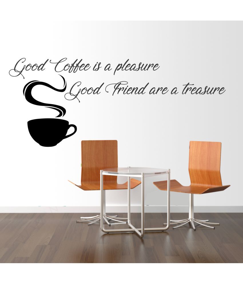     			Sticker Studio Good coffee Religious & Inspirational Theme PVC Sticker