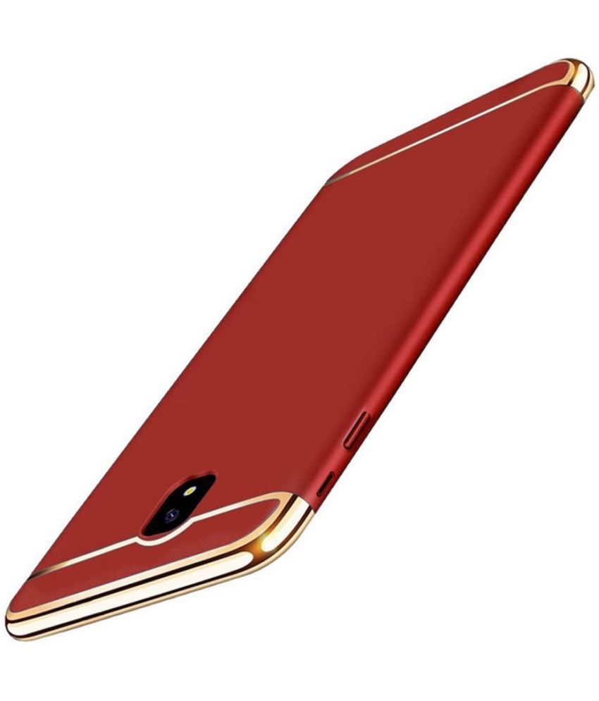     			Samsung Galaxy J7 Pro Plain Cases KEP - Red