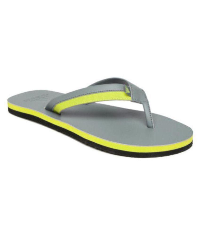 adidas gray thong flip flop