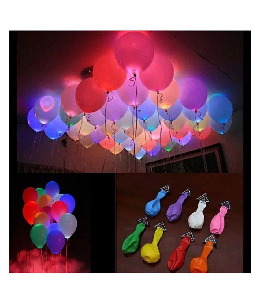 Junos LED Balloons Party  Decor  Pack Of 15 Buy Junos 