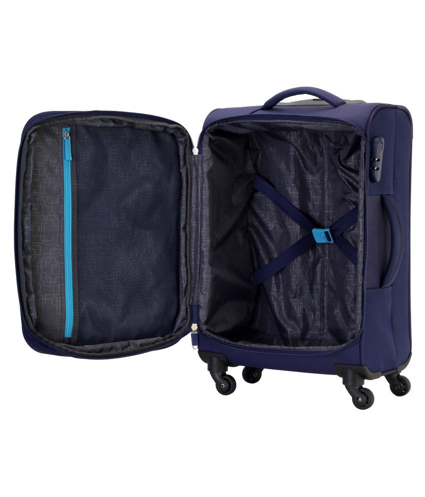 AMERICAN TOURISTER Navy Blue L(Above 70cm) Check-in Soft Luggage - Buy ...