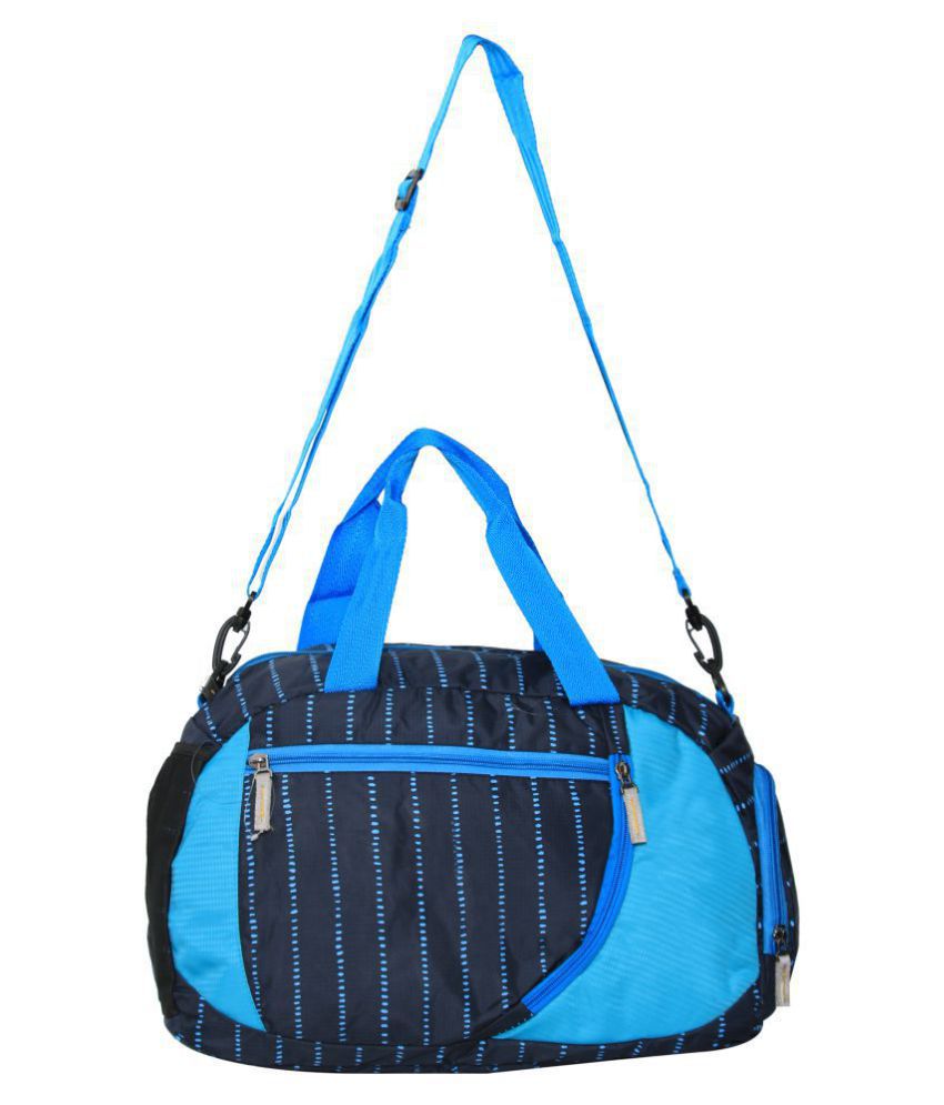 Easies Blue Printed Duffle Bag - Buy Easies Blue Printed Duffle Bag Online at Low Price - Snapdeal
