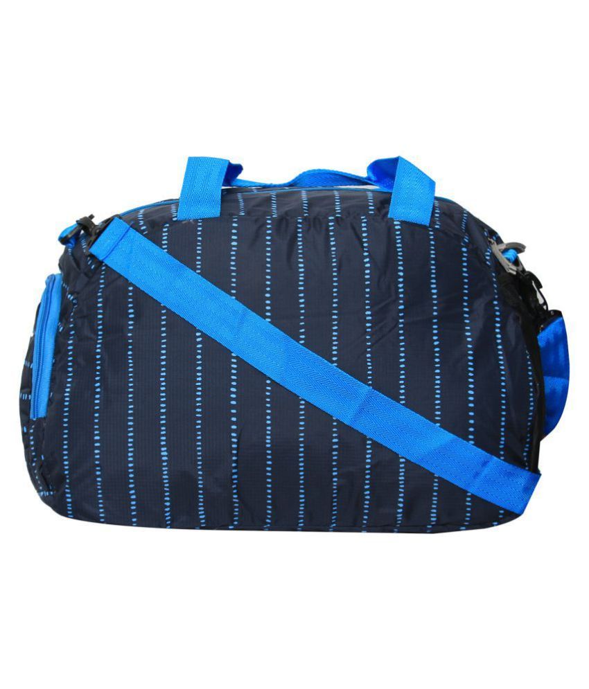 Easies Blue Printed Duffle Bag Buy Easies Blue Printed Duffle Bag