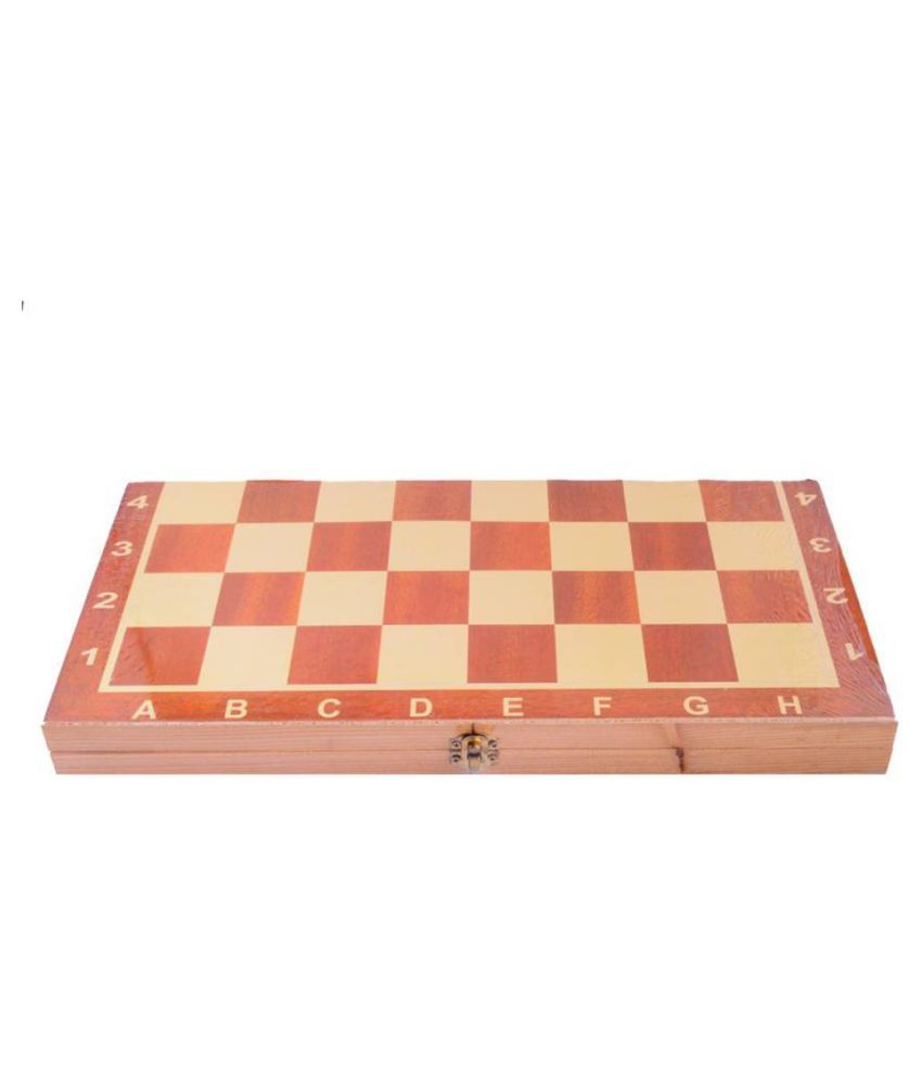 Wooden Chess Board With 32 Pawns Coins 13 Inch Buy Wooden Chess