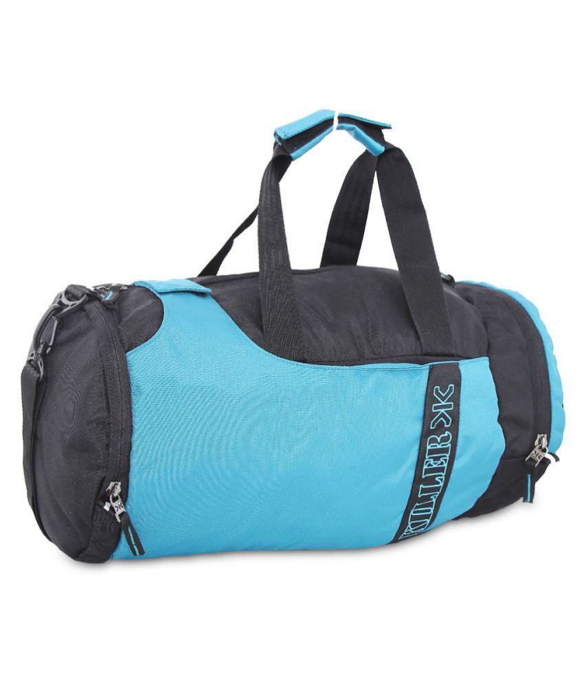 KILLER Sky Blue Solid Duffle Bag Buy KILLER Sky Blue Solid Duffle Bag