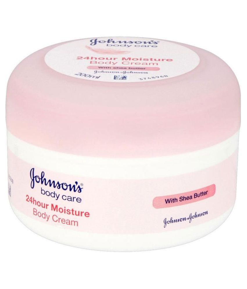 Johnsons 24 Hour Moisture Body Cream 200ml (Shea Butter) Buy